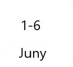 1-6juny